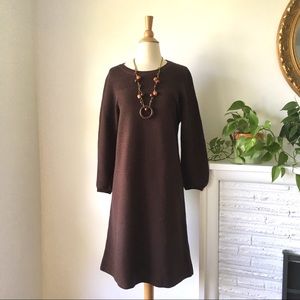 Michael Michael Kors brown sweater dress